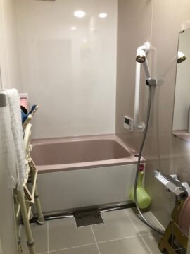 浴室リフォーム　ユニットバス入替　在来浴室からユニットバスへ　お風呂のリフォーム　大阪リフォーム専門店　くらリフォ